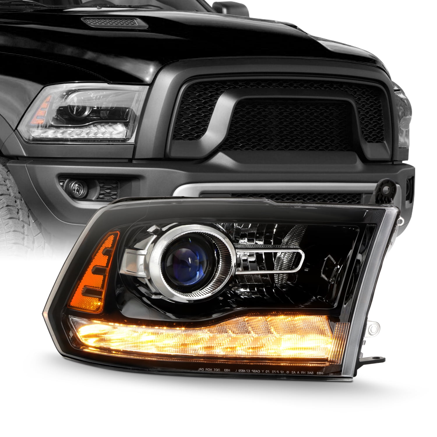 2005 Dodge Ram 1500 Headlights Wallpaper For Iphone