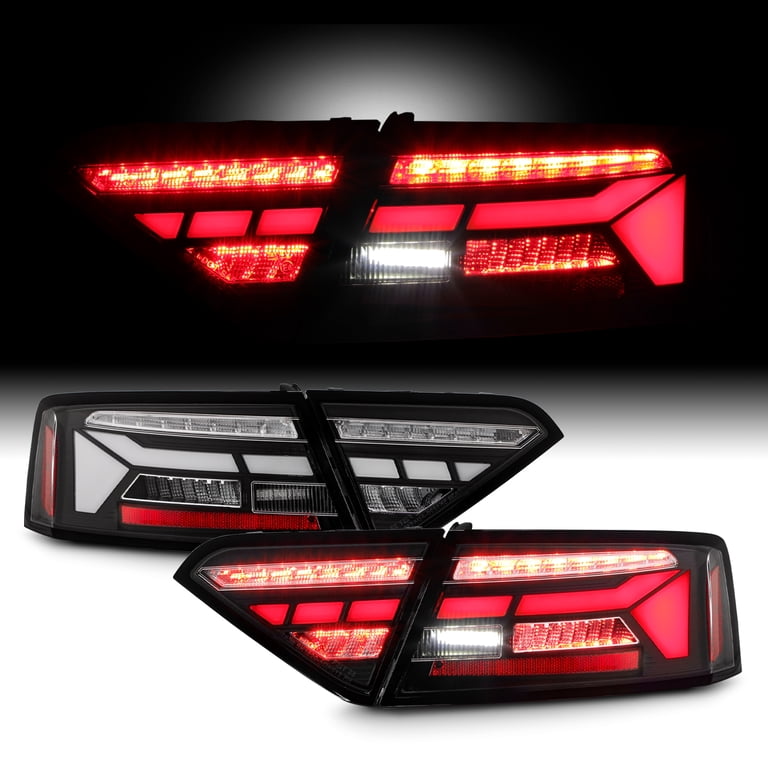 AKKON - Fits 2013-2017 Audi A5 / S5 / RS5 [LED Type] Black Tail