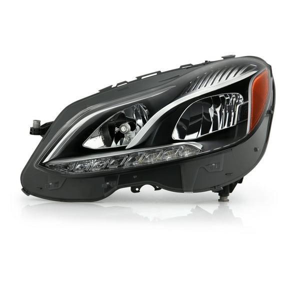 AKKON - Fits 2014 2015 2016 Mercedes-Benz E-Class W212 Sedan/Wagon [Halogen Type] LED Healight Driver Left  w/o Cornering Light