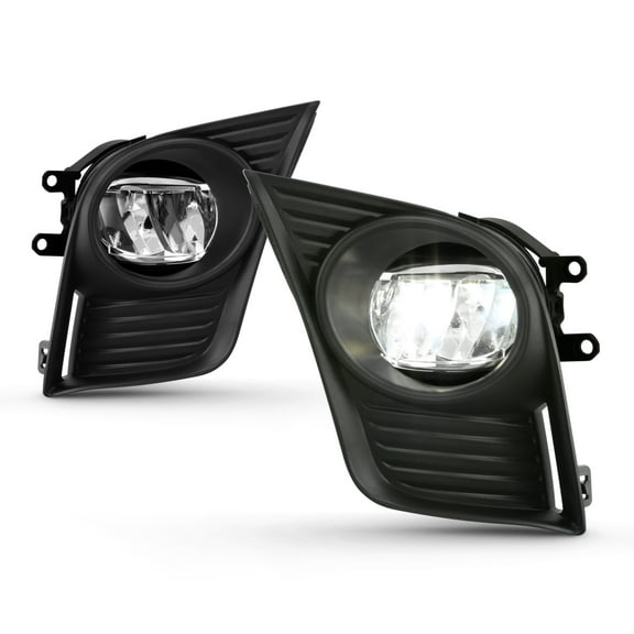 AKKON - Fits 2014-2017 Lexus CT200H [OE Style] LED Bumper Fog Lights Lamp w/Switch Accessories Left+Right Pair