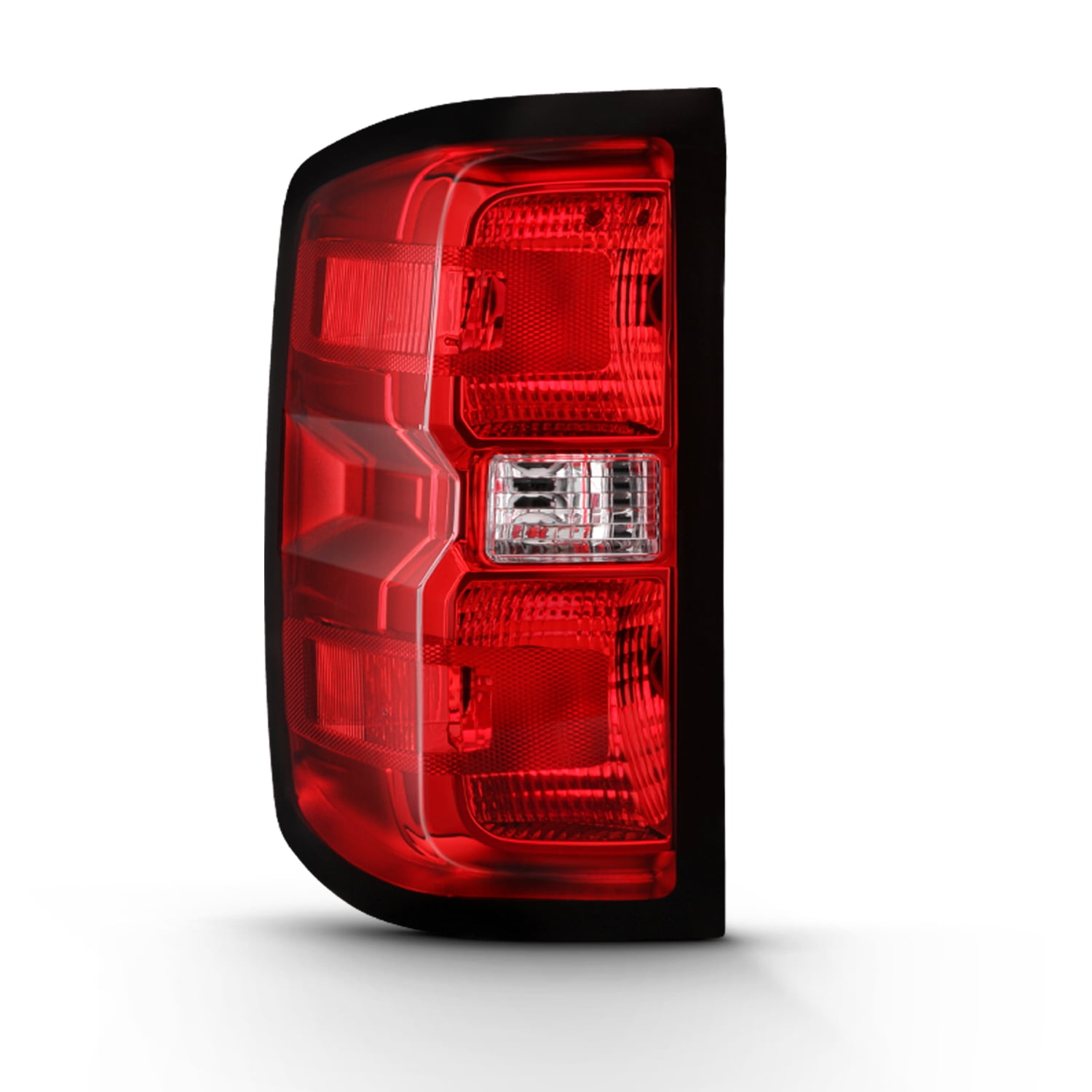 AKKON - Fits 2014 2015 2016 2017 2018 2019 Chevy Silverado 1500 2500HD 3500HD | GMC Sierra 3500 HD Tail Lights Brake Lamp Left Driver