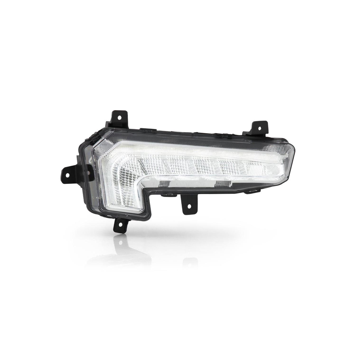 Evan-Fischer Right Side Driving Light For 2016-2018 Chevrolet Malibu – Clear Lens With Bulb
