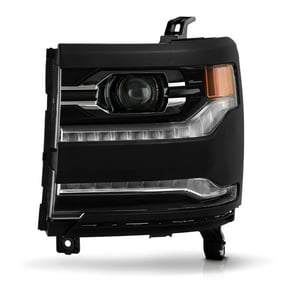 AKKON - Fits 2016 2017 2018 Chevy Silverado 1500 2019 1500LD FULL-LED [Projector High/Low Beam] Black Headlight Driver Left Side