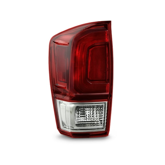 AKKON - Fits 2016-2017 Toyota Tacoma TRD Off-Road | TRD Sport Model Smoked Red Tail Lamp Brake Light Driver Left Replacement