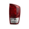 thumbnail image 1 of AKKON - Fits 2016-2017 Toyota Tacoma TRD Off-Road | TRD Sport Model Smoked Red Tail Lamp Brake Light Passenger Right Replacement, 1 of 5
