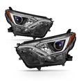 thumbnail image 1 of AKKON - Fits 2016-2018 Toyota Rav4 [Tube Bar] Halogen Type Projector Headlights Pair Left Driver+Passenger Right Replacement, 1 of 7
