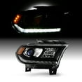 thumbnail image 1 of AKKON - Fits 2016-2020 Dodge Durango [Halogen Type] Black Bezel Projector Headlight w/ LED DRL Running Passenger Right Side, 1 of 7