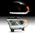 thumbnail image 1 of AKKON - Fits 2016-2020 Dodge Durango [Halogen Type] Chrome Bezel Projector Headlight w/ LED DRL Running Driver Left Replacement, 1 of 7