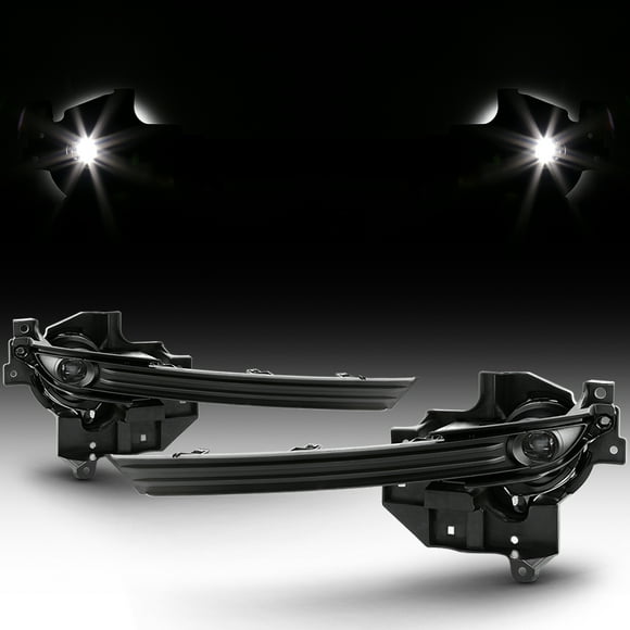 AKKON - Fits 2016-2021 Mazda CX-5 LED Bumper Lamp Fog Lights Pair Driver Left + Passenger Right w/ Swich Relay Accessories