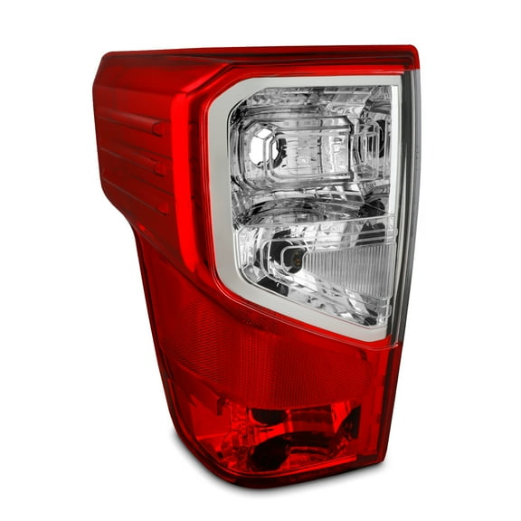 AKKON - Fits 2016-2023 Titan XD Pickup Chrome Red Tail Light Brake Lamp Driver Left Side Replacement