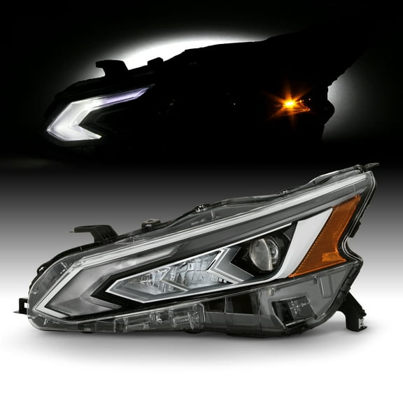 AKKON - Fits 2019-2022 Nissan Altima LED Projector OE Headlights w/ High Beam Assist - Left Replacement