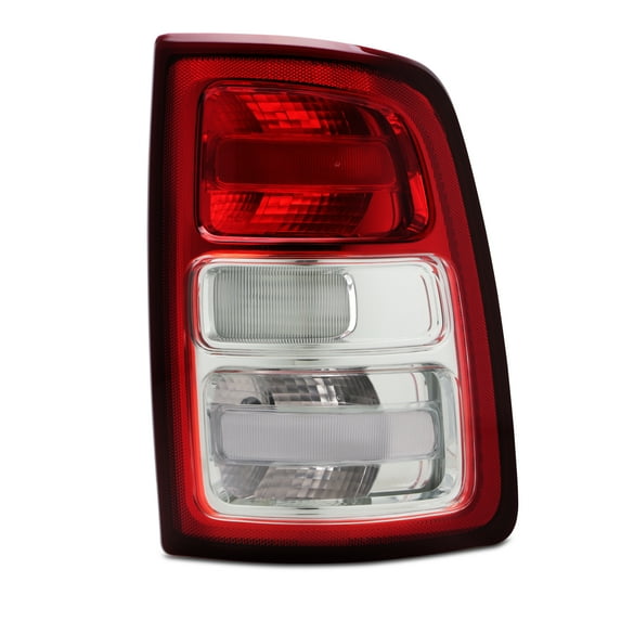 AKKON - Fits 2019-2024 Dodge Ram 2500 BIG HORN / TRADESMAN [Halogen Type] Chrome Bezel Tail Light Passenger Right Side