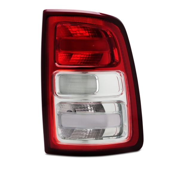 AKKON - Fits 2019-2024 Dodge Ram 2500 BIG HORN / TRADESMAN [Halogen Type] Chrome Bezel Tail Light Passenger Right Side