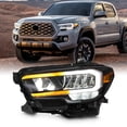 thumbnail image 1 of AKKON - Fits 2020-2023 Toyota Tacoma Limited [Full LED] Sequential SwitchBack DRL Turn Signal Headlight Chrome Driver, 1 of 7