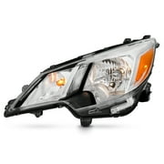 AKKON - Fits 2021-2024 Mitsubishi Mirage ES / LE / BE [Halogen Type] Chrome Headligt Driver Left Side Headlamp