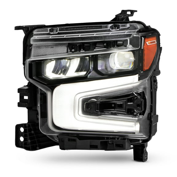 AKKON - Fits 2022-2024 Chevy Silverado 1500 LT Trail Boss | RST LED DRL Projector Headlight Driver Left w/RALLY EDITION