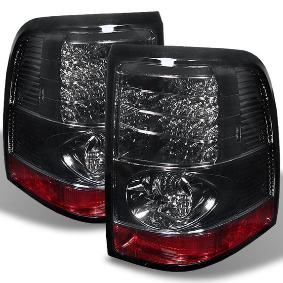 AKKON - For 02-05 Ford Explorer 4DR U152 SUV Smoked Lens LED Tail Brake light Assembly Driver and Passenger Side