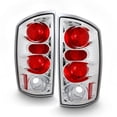 thumbnail interactive-video image 1 of Winjet Pair Tail Lights For 02-06 Dodge Ram 1500 / 03-06 Ram 2500 3500 – Black Housing, Clear Lens 1 of 2