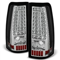 AKKON - For 03-06 Chevy Silverado 04-06 GMC Sierra Pickup Truck Clear G2 LED Tail Lights Brake Lamps Replacement
