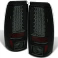 thumbnail image 1 of AKKON - For 03-06 Silverado 05-07 Silverado Hybrid Pickup Truck Black Smoke LED Tail Lights Brake Lamps Pair, 1 of 6