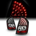 thumbnail image 1 of AKKON - For 05-07 Chrysler 300 Rear Black LED Tail Light Brake Lamps Taillamps Replacement Pair Left + Right, 1 of 7