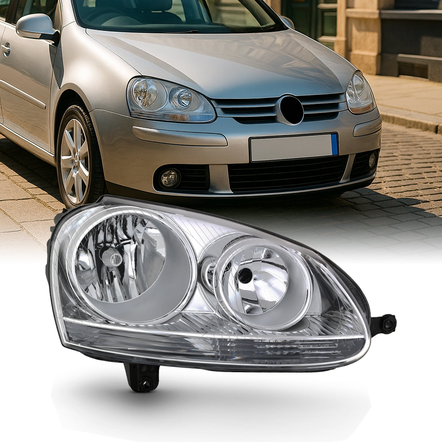 AKKON - For 06-09 VW GTI Rabbit Jetta R32 MK5 Chrome Factory Style ...