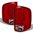 thumbnail image 1 of AKKON - For 07-13 Chevy Silverado 1500 2500 3500 Pickup Truck Red Clear LED Tail Lights Brake Lamps Replacement, 1 of 7