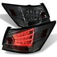 thumbnail image 1 of AKKON - For 08-12 Honda Accord 4 Doors Sedan Model Smoked LED Angel Wing Design LED Tail Lights Brake Lamps Pair, 1 of 2