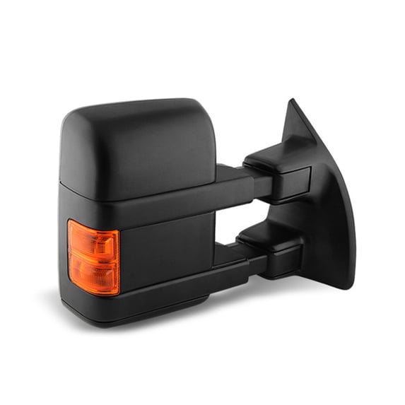 AKKON - For 08-16 Ford SuperDuty Extendable Towing Power Telescoping Wide Angle Side Mirrors Passenger Side