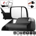 thumbnail image 2 of Chrome ABS Mirror Cover With Turn Signal Hole For 2009-2012 Dodge Ram HD (Pair) - GalaxyMotoInc 2 of 5