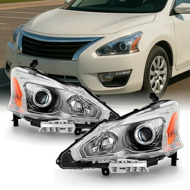 AKKON - For 13-15 Altima 4 Doors Sedan Halogen Type Headlights Front Lamps Direct Replacement Left + Right Pair