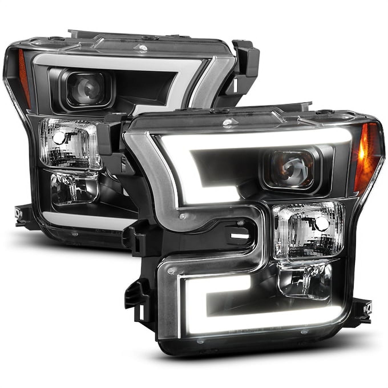 AKKON - Fit 2021 2022 2023 Ford F150 21-23 Pickup Truck Quad LED DRL W/o Adaptive - Foto 3