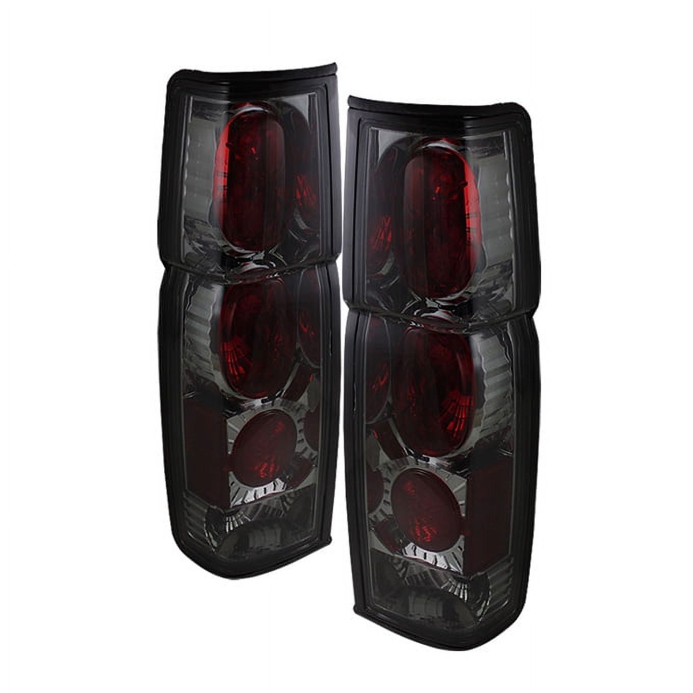 Black Tail Lights Pair For 1986-1997 Nissan Hardbody Pickup – LH & RH SAE DOT Approved