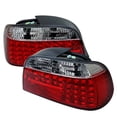 thumbnail image 1 of AKKON - For 1995-2001 BMW 7-Series E38 Red Clear Lens LED Tail Brake light Assembly Driver and Passenger Side, 1 of 2