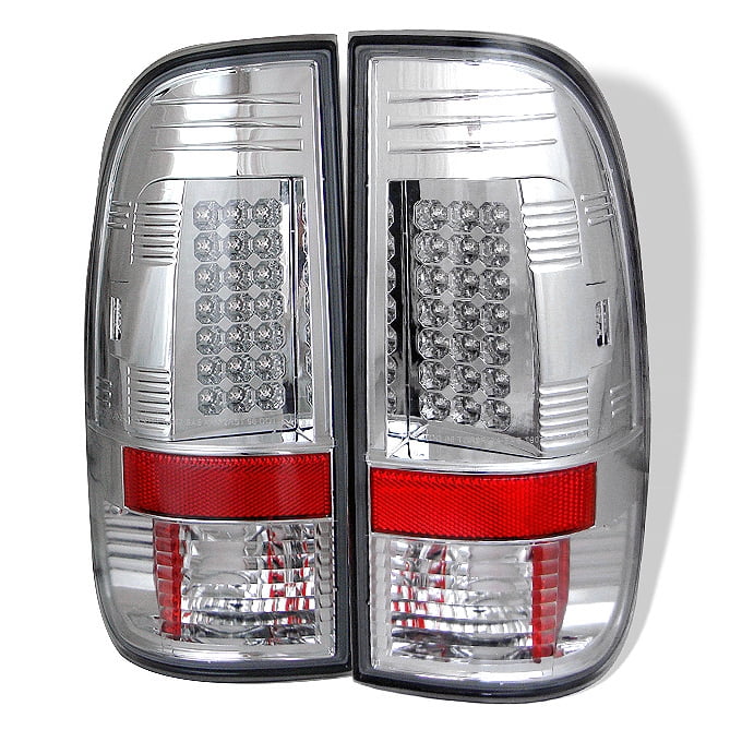 Fanaleria Posteriore Rossa Per Ford F150 (1997-2003) E F250/F350/F450 Super Duty (1999-2007)