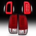 thumbnail image 1 of AKKON - For 1997-2003 Ford F150 | 99-07 F250 F350 F450 F550 SuperDuty LED Tube Red Tail Lights Brake Lamps LH+RH Pair, 1 of 7