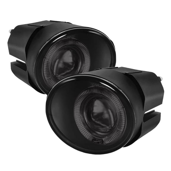 AKKON - For 2000 2001 2002 2003 2004 Maxima Sentra Frontier Xterra LED Projector Smoked Fog Lamp Light