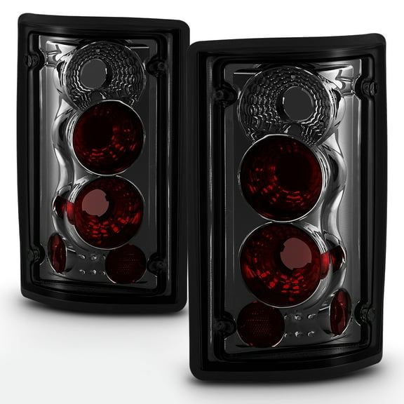 AKKON - For 2000-2006 Ford Excursion [Altezza Style] & 95-06 Econoline Van Smoke Housing Tail Brake Lights