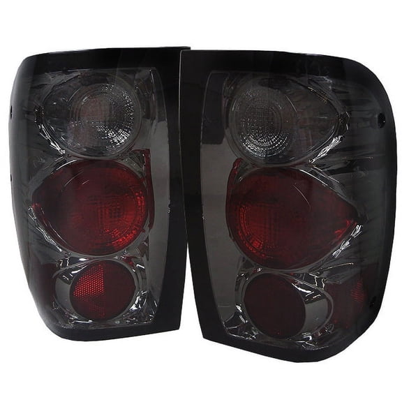 AKKON - For 2001-2005 Ford Ranger Pickup Truck Smoke Lens Tail Brake Lights Lamp L+R