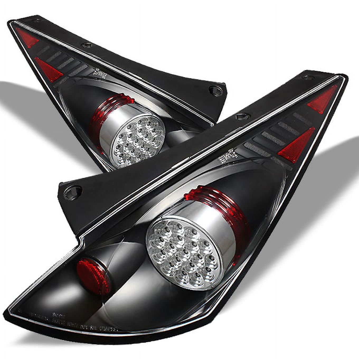 AKKON - For 2003-2005 350Z Fairlady Z Z33 Sport Coupe JDM Black Rear