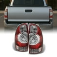 thumbnail image 1 of AKKON - For 2005-2015 Toyota Tacoma Pickup Truck Red Clear Rear Tail Lights Brake Lamps Replacement Pair Left + Right, 1 of 6