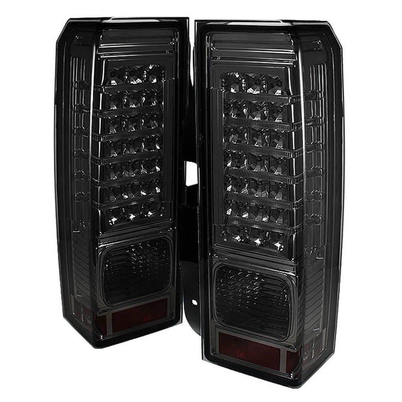 AKKON For 20062010 Hummer H3 SUV Smoked Lens Full LED Tail Brake