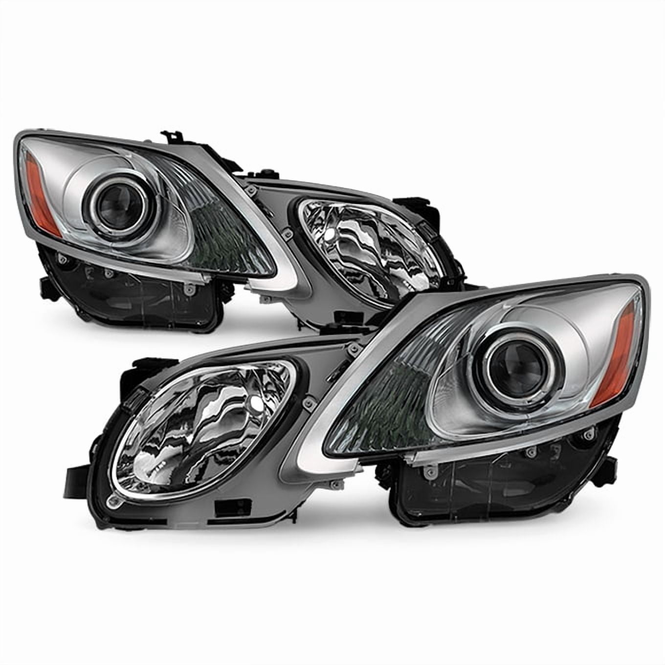 AKKON - For 2006-2011 Lexus GS S190 [Xenon HID Type] AFS Feature Projector Headlights Replacement LH + RH Pair