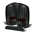 thumbnail image 1 of AKKON - For 2007 2008 2009 Dodge Ram Smoked LED Tail Light + LED 3rd High Mount Cargo Brake Lamp, 1 of 7