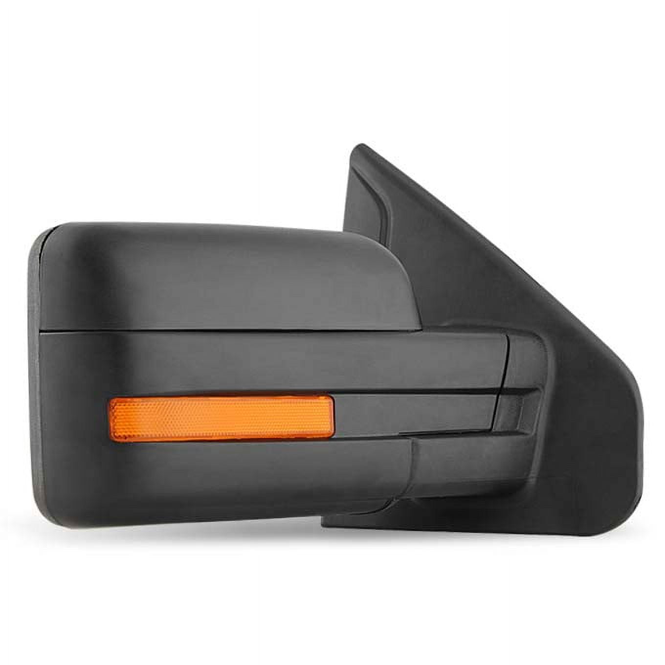 AKKON - For 2007-2014 Ford F150 Pickup Extending Towing Power Heated  w/Amber LED Signal Mirrors Passenger Right Side