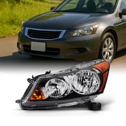 AKKON - For 2008 2009 2010 2011 2012 4-Door Sedan Honda Accord Left Driver Side Headlight Headlamp Assembly
