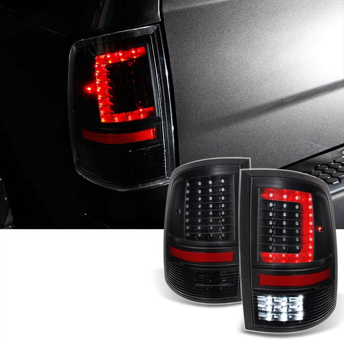 Boine Right Side Tail Light Compatible With 2009-2018 Dodge Ram 1500 2500 3500 - Bulb Included (Right Passenger Side), Tail Light Assemblies - Canada Boine Right Side Tail Light Compatible With 2009-2018 Dodge Ram 1500 2500 3500 - Bulb Included (Right Passenger Side), Tail Light Assemblies - Canada