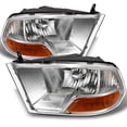 thumbnail image 1 of AKKON - For 2009-2018 Ram 1500 2010-2018 Ram 2500 3500 Pickup Truck Headlights Front Lamps Direct Replacement Left+Right, 1 of 6