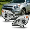 thumbnail image 1 of AKKON - For 2010 2011 2012 2013 2014 2015 Chevy Equinox Halogen Type Projector Headlight Headlamp Left & Right Set, 1 of 6
