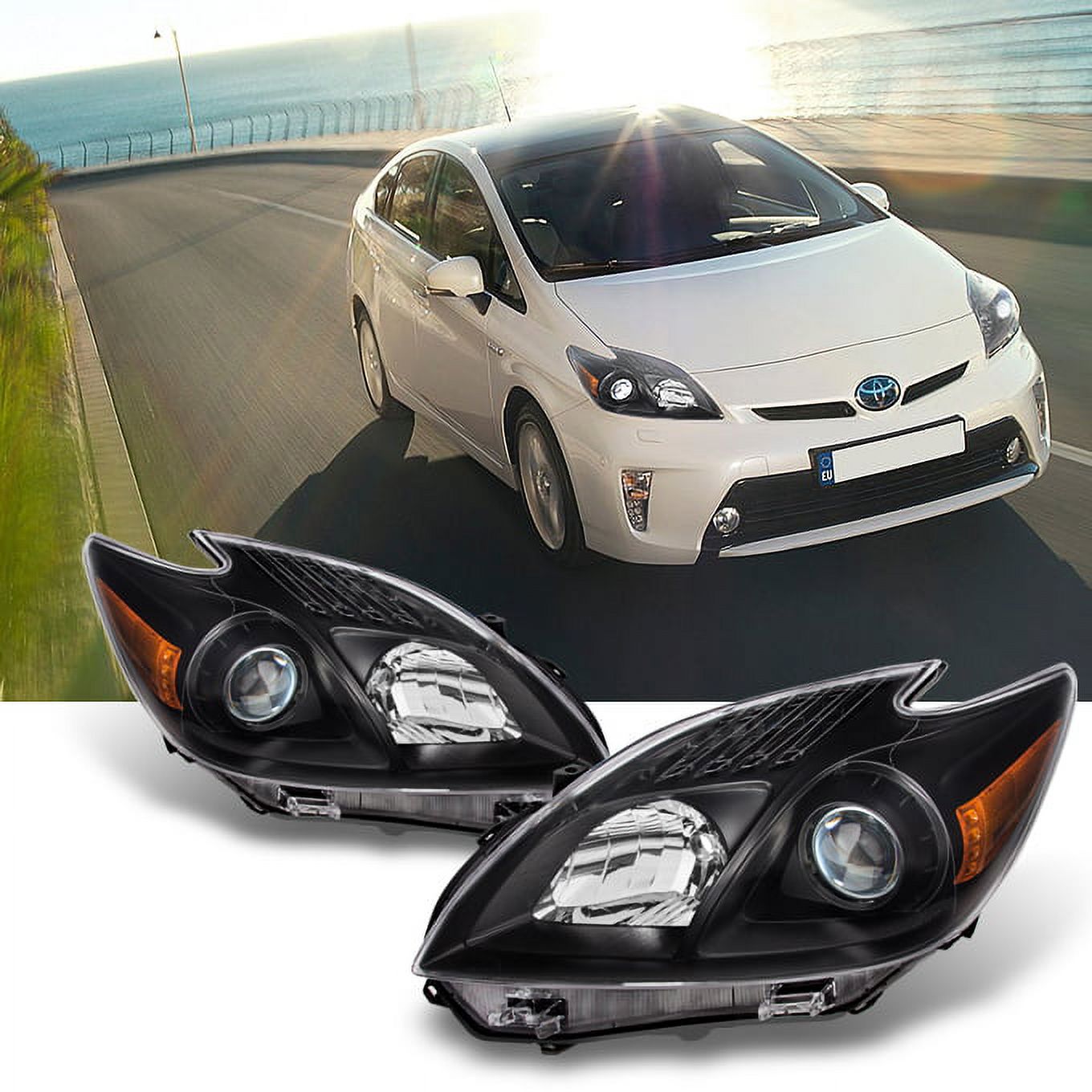 Headlight Toyota Prius 2010